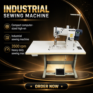 Nueva Máquina <span class=keywords><strong>de</strong></span> Coser Computarizada Industrial OREN RN-8365DM, Motor <span class=keywords><strong>de</strong></span> Alta Velocidad, Lubricación Automática, Acero Inoxidable, Uso Doméstico - Product Image 1