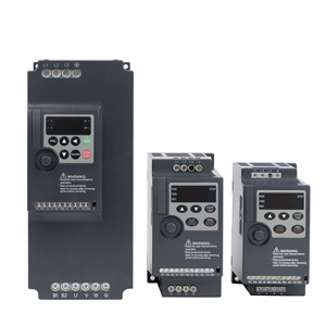 ไดรฟ์ปรับความถี่ 220v อินพุตเฟสเดียว เป็นเอาต์พุต 3 เฟส 380v ตัวแปลง VFD - Product Image 1