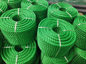 Hitech Rope Factory <strong>Truck</strong> Rope Twisted Polypropylene Rope for Cargo <strong>Straps</strong>, Boating and More Black Orange - Product Image 5