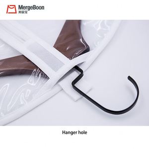 Muestra gratuita de la bolsa de ropa Mergeboon Mini de plástico transparente de PVC con bolsillo de RPET - Product Image 5
