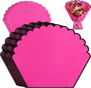 Ramo de flores impermeable, papel de regalo en forma de pétalo, papel de regalo de flores para boda, cumpleaños, graduación, decoración de flores - Product Image 1