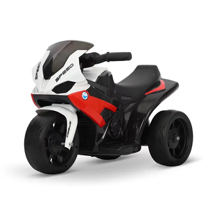 Moto électrique pour enfants, jouet à roulettes, 3 roues, lecteur MP3, fonctionne sur batterie, pour les enfants de 3 à 8 ans, unisexe - Product Image 3