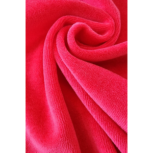 ผ้าถักคอตตอนเนื้อเหนียวสำหรับทำสิ่งทอผ้ากำมะหยี่240gsm พรีเมี่ยม - Product Image 3