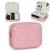 Pochette de voyage légère 300g personnalisable avec logo OEM, compartiments ajustables, antichoc, pour souris, chargeur et câbles