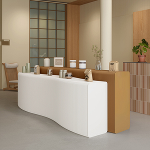 Giá đỡ cột hiển thị tròn ngoài trời có thể tái chế được chứng nhận sinh thái-Kệ tròn bền vững cho cửa hàng bán lẻ Xanh cửa hàng pop-up - Product Image 2