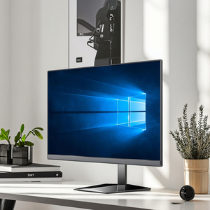 Oem Ordinateur bürosu dokunmatik ekran çekirdek I3 I5 I7 bilgisayar Barebones Aio Pc hepsi bir bilgisayar ofis için 24 inç siyah SSD IPS - Product Image 1