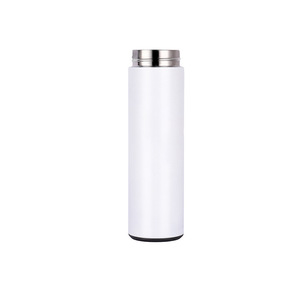 Bouteille d'eau écologique en acier inoxydable isolée sous vide à double paroi 304 S/s avec couvercle en bois - Product Image 2
