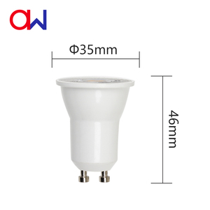 หลอดไฟ LED GU10 3W AC230V แบบสปอตไลท์ โครงสร้างอะลูมิเนียม+พลาสติก ปรับความสว่างได้ เหมาะสำหรับใช้ในโรงแรม - Product Image 2