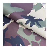 Tissu Oxford en polyester imprimé à bon prix avec revêtement PU laiteux 1200mm 210D 300D 600D motif camouflage pour tente