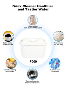 25% 미세 메쉬 가정용 정수 필터 투수 카트리지 활성탄 0.5 마이크론 친환경 염소 불순물 감소 - Product Image 6