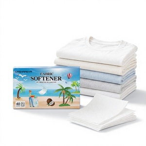 Hojas Suavizantes <span class=keywords><strong>para</strong></span> <span class=keywords><strong>Secadora</strong></span> de Ropa, Desechables, con Aroma Duradero, No Dañinas, Antiestáticas, Reducen las Arrugas - Product Image 4