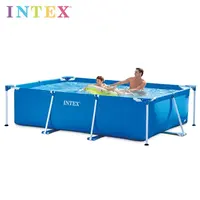 Intex 28270 Hình Chữ Nhật 220Cm * 150Cm * 60Cm Bể Bơi Khung Kim Loại Bể Bơi Gia Đình Lớn Bền