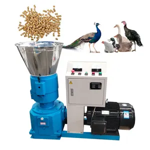 Mesin Pelletizer otomatis untuk mesin Pellet pakan hewan Manual peternakan hewan harga