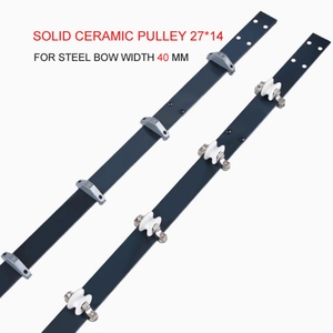Piezas de Máquina de Trenzado: Polea con Recubrimiento Cerámico 27*14 con Soporte y Bloque de Contrapeso - Product Image 2