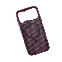 Coque de téléphone portable antichoc invisible magnétique en fibre de carbone + TPU personnalisée en usine pour iPhone 17 18 Pro Max, protection anti-chute