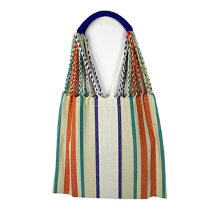 Bolso de Mano de Algodón Estampado de Gran Capacidad Estilo Hobo para Estudiantes, Trabajo, Playa, Ecológico, de Algodón Orgánico - Product Image 2