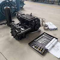 Bomba de Lodo GUANTUO BW250 160/10L con Motor Hidráulico, Motor Diésel de Tres Cilindros, Pistón PLC, Garantía de 1 Año de Hebei para Perforación