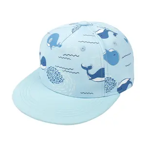 Instock Topi Kustom Snapback Anak Laki-laki Perempuan, Topi Bisbol Pinggiran Datar untuk Anak-anak Laki-laki dan Perempuan
