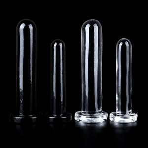 Hoch transparenter Anal Plug Vaginal Toy Sexy TPE Material Universal Straight <span class=keywords><strong>Tube</strong></span> Massage stab Anal Mastur batoren - Product Image 3