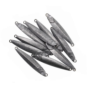 Hessen 5g 7g 10g 15g 18g 20g 21g 30g 40g 60g 80g Plomb lent à pêche non peint, leurres métalliques non peints, leurres jig - Product Image 1