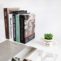 Range-livres en plastique transparent, en acrylique, design moderne, pour le bureau à domicile, bibliothèque