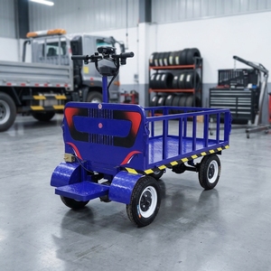 Carro de Mano Eléctrico Personalizado OEM Directo de Fábrica, Carro de Plataforma Plegable Portátil para Manejo de Materiales, Carro de Transporte de Carga para Almacén - Product Image 1