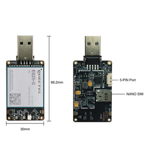 EG25-G 4G Cat4 USB Modem DC-HSDPA 42mbps UART Giao diện windows Linux Android hỗ trợ-20 ° C đến 60 ° C hoạt động - Product Image 5