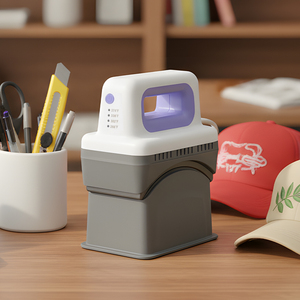 Presse à chaud portable pour casquettes, gain de place, facile à ranger après utilisation, idéale pour les artisans à domicile avec un espace de travail limité - Product Image 3