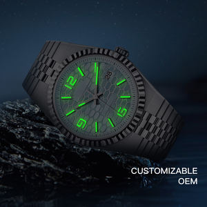 Dernière nouveauté : Montre mécanique automatique de luxe pour homme Land-Dweller, haute qualité, étanche - Product Image 5