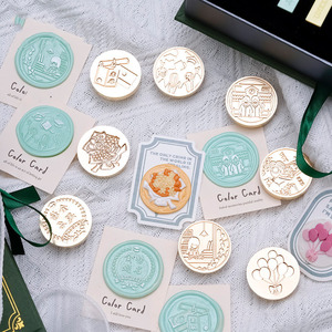 Sceau de cire de haute qualité, série <span class=keywords><strong>saison</strong></span> de remise des diplômes, l'amitié dure pour toujours, motif trésor - Product Image 2