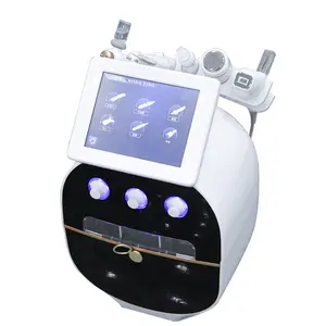 6 en 1 máquina facial cuidado de la piel oxígeno máquina facial para limpieza de la piel lifting facial hidratación profunda para comercial