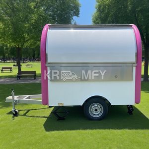 Carro de helados rápido, carros de hamburguesas, remolque móvil para bebidas y comida, caravana de concesiones. - Product Image 3