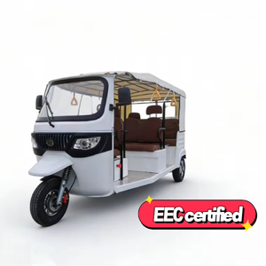 Mototaxi Eléctrico de 3 Ruedas con Cabina Abierta, Triciclo Urbano para Transporte de Pasajeros, Motor de 3000W - Product Image 1