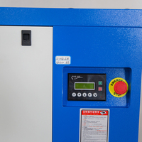 2 en 1 compresseur d'air à vis variable à fréquence magnétique permanente 380v 5.5kw mini type 62dB compresseur d'air à faible bruit