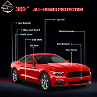 Film de protection de peinture TPU PPF TPU Han Jade Blanc Changement de couleur Auto-guérison Haute Flexible 1.52x15m Corps Enveloppe complète de voiture