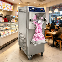 USA op voorraad 40L Tank Italiaanse harde ijsmachine fabrieks prijs Maquina De Helado Duro Batch Freezer Gelato Maker