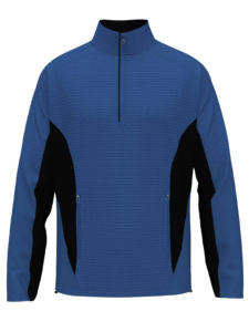 Top de entrenamiento de algodón con cremallera de cuarto de verano para hombre, jersey con logotipo bordado personalizado, estampado Digital, impermeable, informal para exteriores - Product Image 5