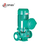 Pompa Air vertikal 4kW produsen, pompa penguat saluran pembuangan 3 inci