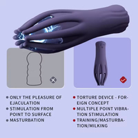 LOVE.Scarletsin D-55 Automatischer Silikon Wasserdichter Männlicher Bechermassager Vibrator mit Mehreren Modi Sexspielzeug