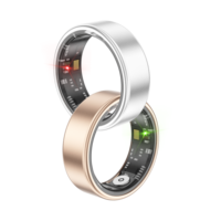 Bague connectée 2026 Fashion SR06 pour la détection de la fréquence cardiaque, la photographie à distance, le comptage des pas, la détection de mouvement, étanche 5 ATM