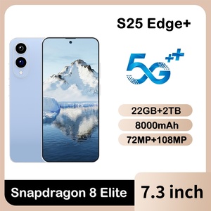 Điện thoại thông minh 5G LTE toàn cầu màn hình lớn 144Hz 108MP chất lượng cao 22G+2TB, Android 15, S25 Edge+ mới năm 2025 - Product Image 4