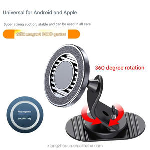 Support de tableau de bord de voiture magnétique à rotation flexible accessoires de montage de téléphone portable en métal <span class=keywords><strong>stable</strong></span> - Product Image 3