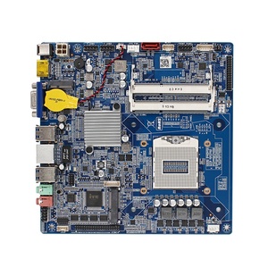 คุณภาพสูงโปรเซสเซอร์แบบคู่ FCPGA946 คอร์เดี่ยว LAN DDR4 SATA3.0 M-SATA M.2 เมนบอร์ดคอมพิวเตอร์สำหรับเวิร์คสเตชั่น - Product Image 2