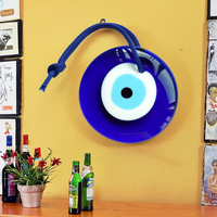 Turc bleu mauvais œil pendentif Nazar amulette ornement écologique voiture/maison/jardin/porte-clés Protection tenture murale verre porte-bonheur