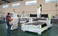 Machine de fraisage CNC ANBEN 1325 ATC avec commande Syntec PLC, roulement et moteur pour le travail du bois (broche 9 kW, zone de travail 1300x2500 mm)