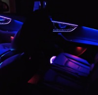 ZYCELA Audi Q7 2020-2025 Lumière d'ambiance LED néon étoilée Symphonie de lumière de plafond 12V 3-5W Colorée Nouvelle Garantie 1 an