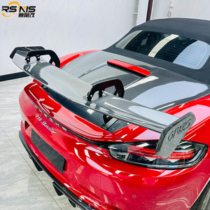 Aileron arrière en fibre de carbone amélioré <span class=keywords><strong>GT4</strong></span> <span class=keywords><strong>RS</strong></span> pour Porsche 718 Cayman Boxster pour Porsche 718 981 982 GT4rs - Product Image 3
