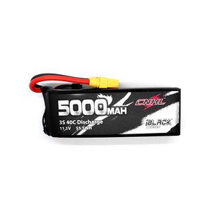 Batteria nera di lipo di serie 5000mah 11.1v 3s 40c di cnhl con la spina xt90 - Product Image 1