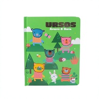 Libro Infantil Personalizable con Marco, Libro de Colorear en Inglés para Niños, Dibujo, Educación Temprana, Impresión Digital, Grabado en Cobre