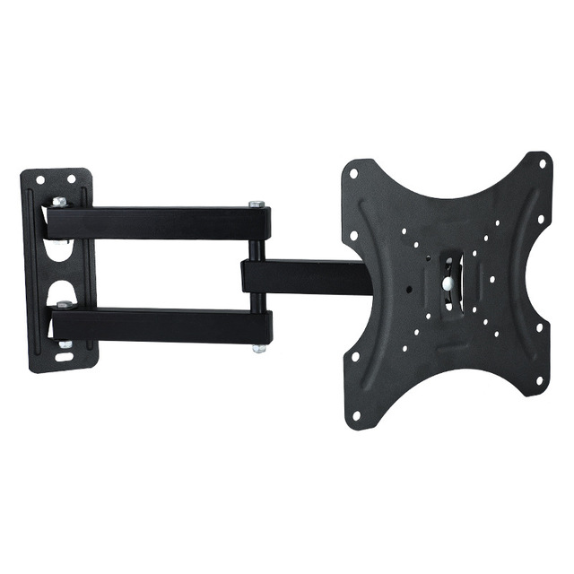 200x200 VESA  TV Wall Mount Articulating TV StandSwivel and Tilt TV Bracket for 17 to 42 Inch up to 77 Lbs